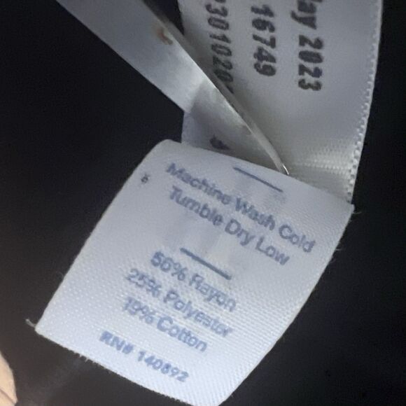 Marine Layer Henley Shirt M Gray Long Sleeve - Picture 5 of 7